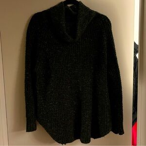 Free People Chunky Knit Cowl Neck Sweater